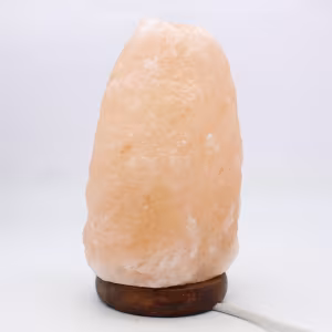 Lámpara de sal rosa del Himalaya