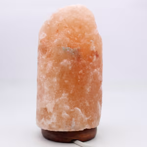 Lámpara de sal rosa del Himalaya
