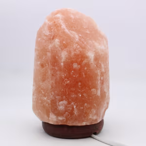 Lámpara de sal rosa del Himalaya