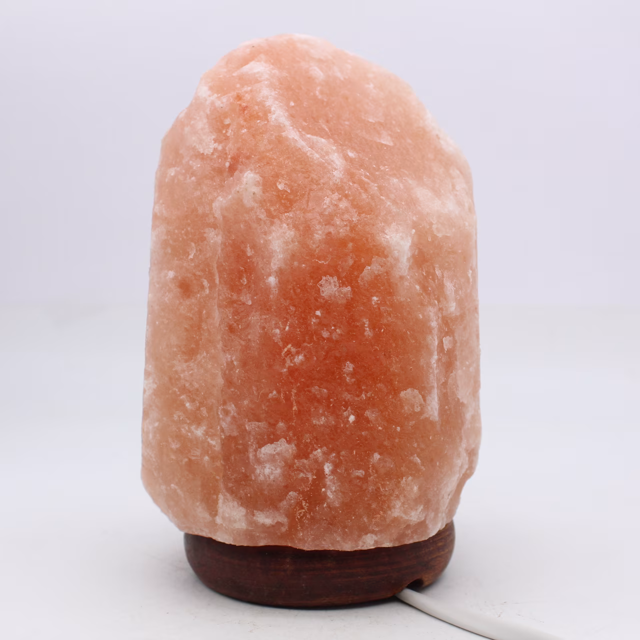 Lámpara de sal rosa del Himalaya