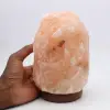 Lámpara de sal rosa del Himalaya - 6