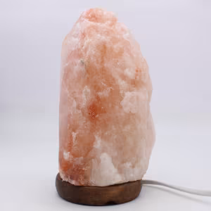 Lámpara de sal rosa del Himalaya