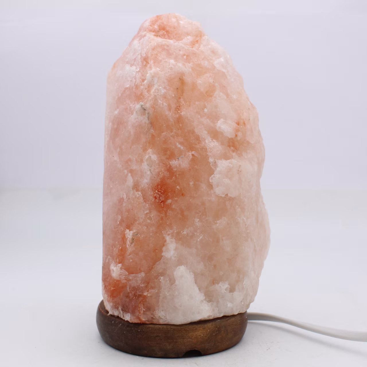 Lámpara de sal rosa del Himalaya