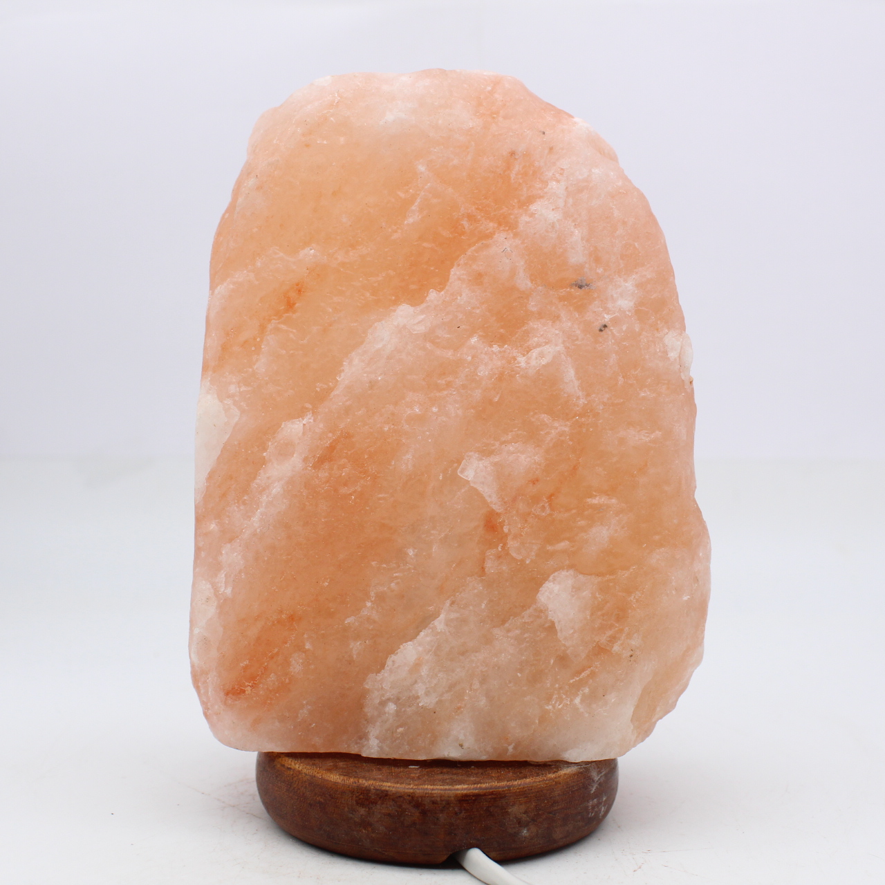 Lámpara de sal rosa del Himalaya