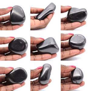 Piedra pulida de shungit