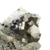 Pirita con cristales de cuarzo y esfalerita - 6