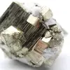 Pirita con cristales de cuarzo y esfalerita - 8