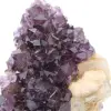 Calcita sobre amatista - 8