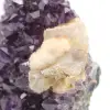 Calcita sobre amatista - 9