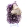 Calcita sobre amatista - 2