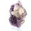 Calcita sobre amatista - 5