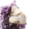 Calcita sobre amatista - 8
