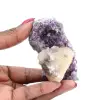 Calcita sobre amatista - 0