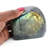 Piedra de labradorita pulida de forma libre - 6