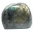 Piedra de labradorita pulida de forma libre