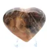 Corazón de piedra lunar negra - 5