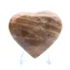 Corazón de piedra lunar negra - 8