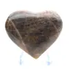 Corazón de piedra lunar negra - 9