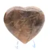 Corazón de piedra lunar negra - 1
