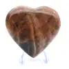 Corazón de piedra lunar microclina - 0