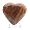 Corazón de piedra lunar microclina - 1