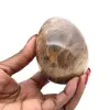 Huevo de piedra lunar de microclina - 0