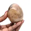 Huevo de piedra de microclina de Madagascar - 0