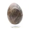 Huevo de piedra lunar negra - 2