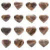 Corazón de piedra lunar negra - 0