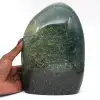 Piedra de jaspe verde grande - 0