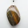 Colgante de llama de jaspe orbicular - 2