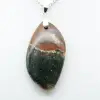 Colgante de llama de jaspe orbicular - 2