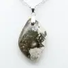 Colgante de llama de jaspe orbicular - 2