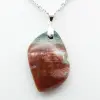 Colgante de llama de jaspe orbicular - 2