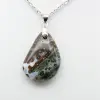 Colgante de gota de jaspe orbicular - 2