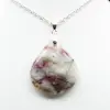 Colgante con inclusión de turmalina rosa - 2