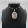 Colgante de ágata con forma de flor - 0