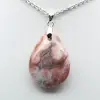 Colgante de gota de jaspe imperial - 1