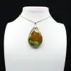 Colgante de gota de jaspe imperial - 0