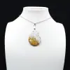 Colgante de gota de jaspe imperial - 4