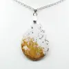 Colgante de gota de jaspe imperial - 1