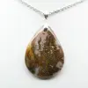 Colgante de gota de jaspe imperial - 1