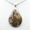 Colgante de gota de jaspe imperial - 2