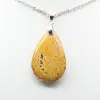 Colgante de gota de jaspe imperial - 2