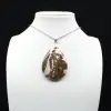 Colgante de gota de jaspe imperial - 7