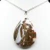 Colgante de gota de jaspe imperial - 1
