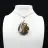 Colgante de gota de jaspe imperial