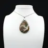 Colgante de gota de jaspe imperial - 0