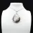 Colgante de gota de jaspe imperial
