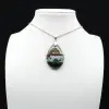 Colgante de gota de jaspe imperial - 0